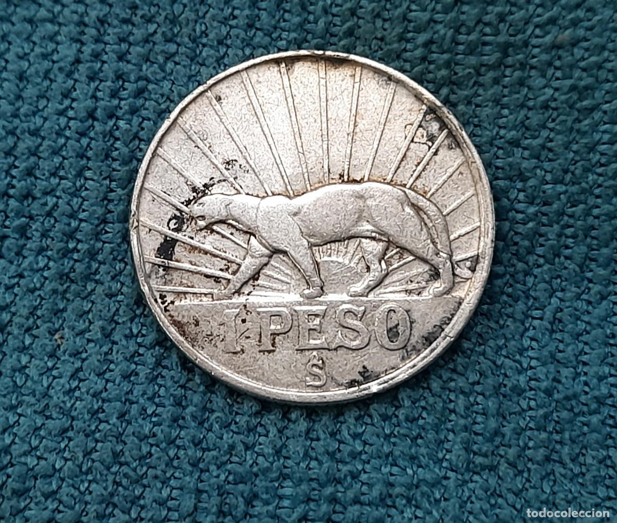 Monete antiche di America: Uruguay, 1 Peso 1942