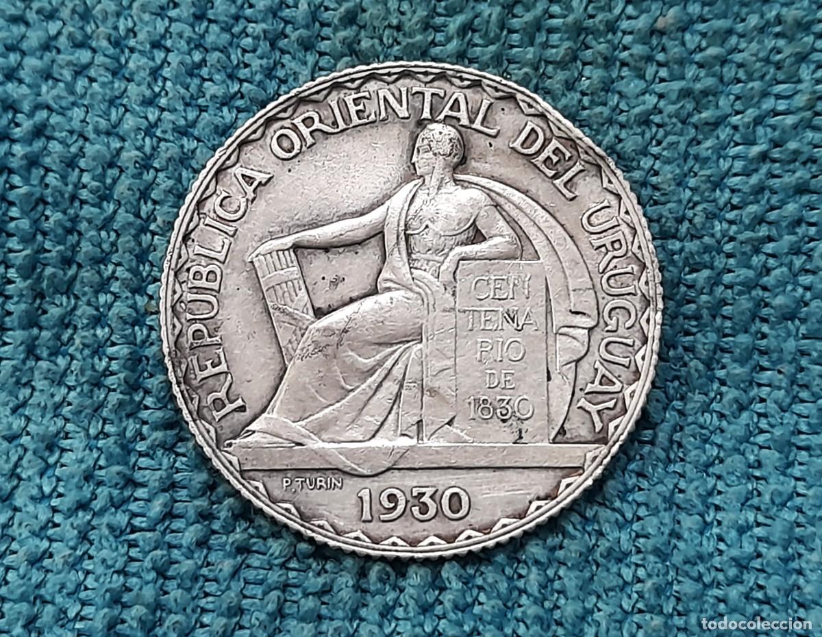 Monedas antiguas de Am&eacute;rica: Uruguay, 20 Centesimos 1930 - Foto 1