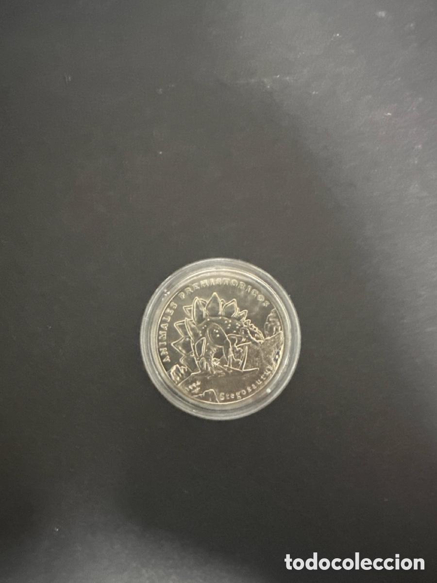 Monnaies anciennes d'Am&eacute;rique: Moneda de Cuba 1 peso 1994 animales prehist&oacute;ricos
