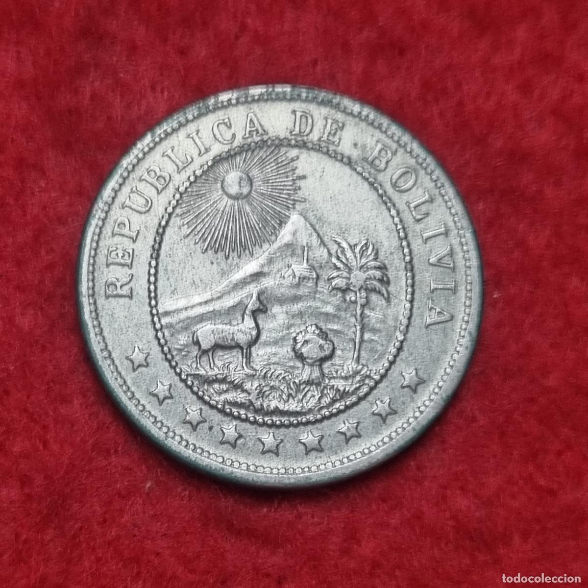 Monnaies anciennes d'Am&eacute;rique: MONEDA BOLIVIA 10 CENTAVOS 1935 MBC+ ORIGINAL C40