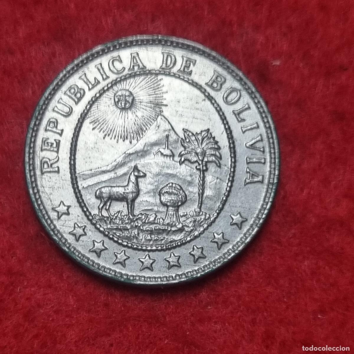 Monnaies anciennes d'Am&eacute;rique: MONEDA BOLIVIA 10 CENTAVOS 1939 MBC+ ORIGINAL C40