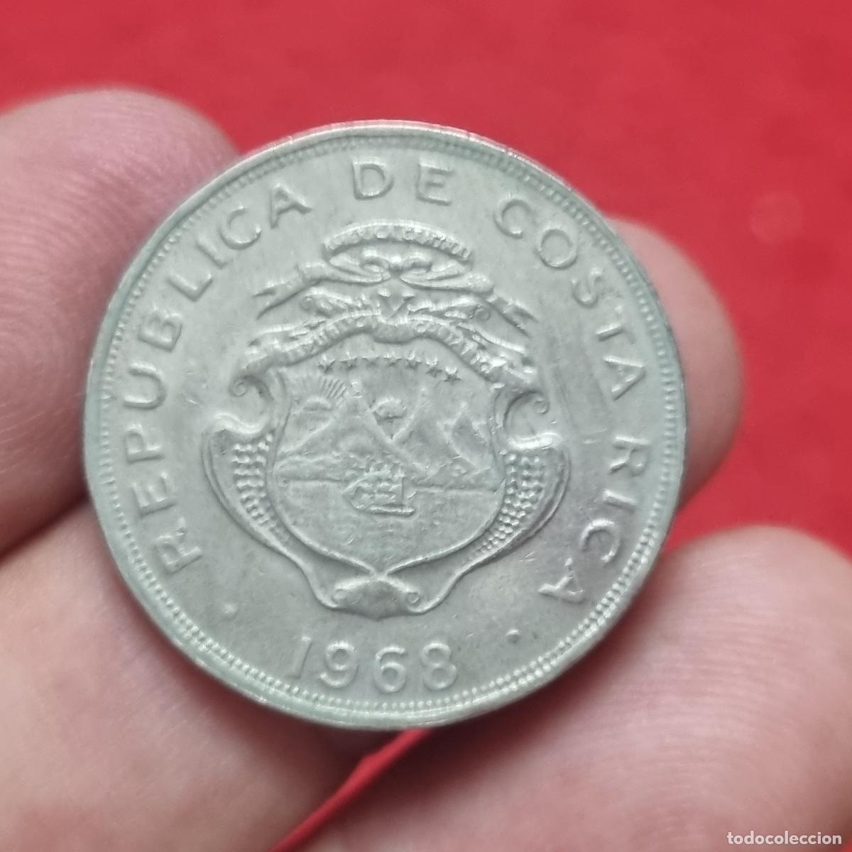 Alte M&uuml;nzen aus Amerika: MONEDA COSTA RICA 50 CENTIMOS 1968 MBC ORIGINAL C40