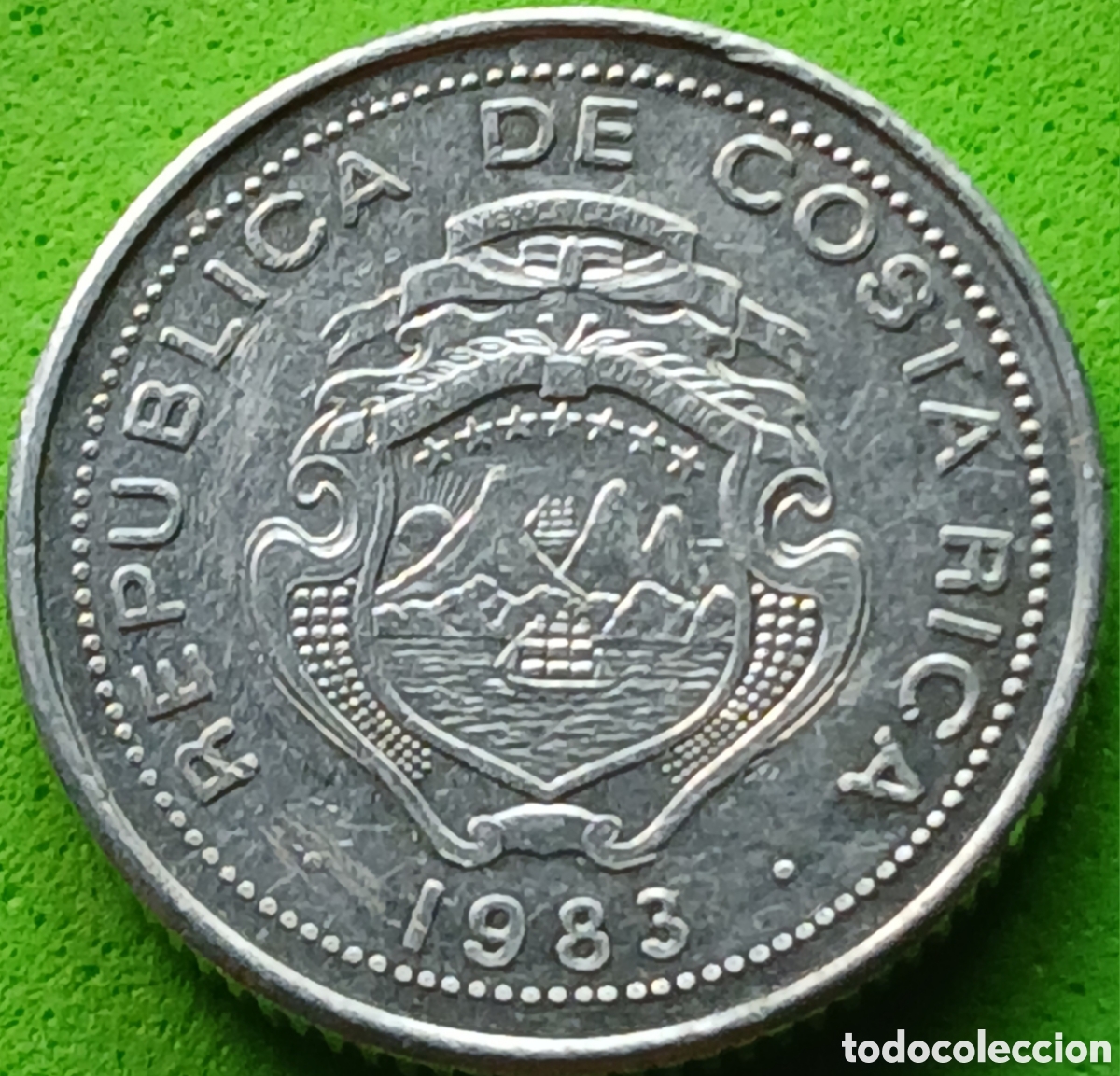 Moedas antigas da Am&eacute;rica: Costa Rica 25 c&eacute;ntimos 1983 km#188.3