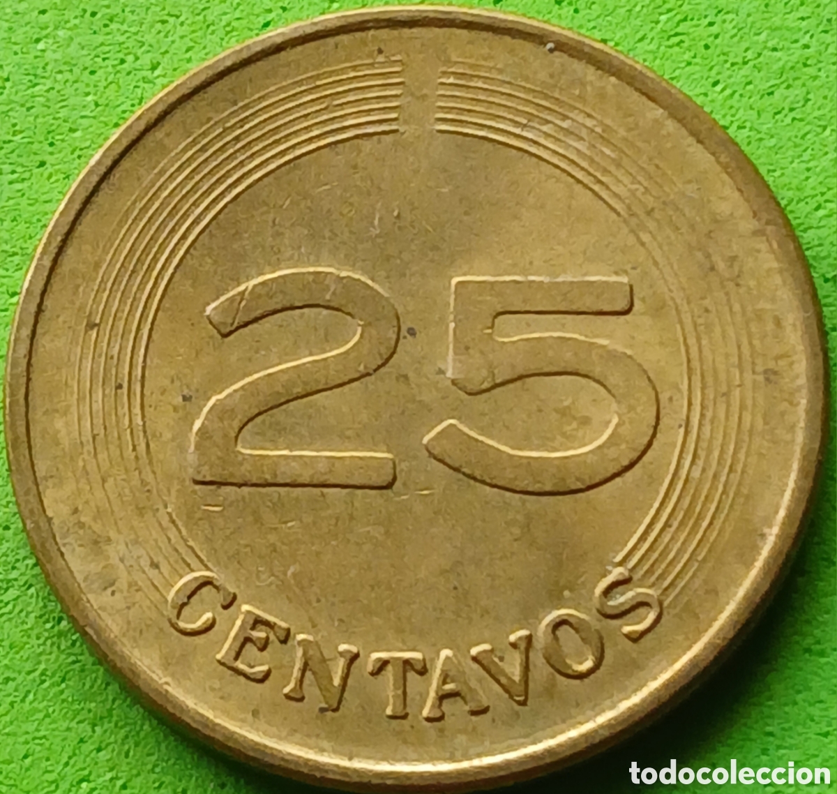 Moedas antigas da Am&eacute;rica: Colombia 25 centavos 1979 km#267