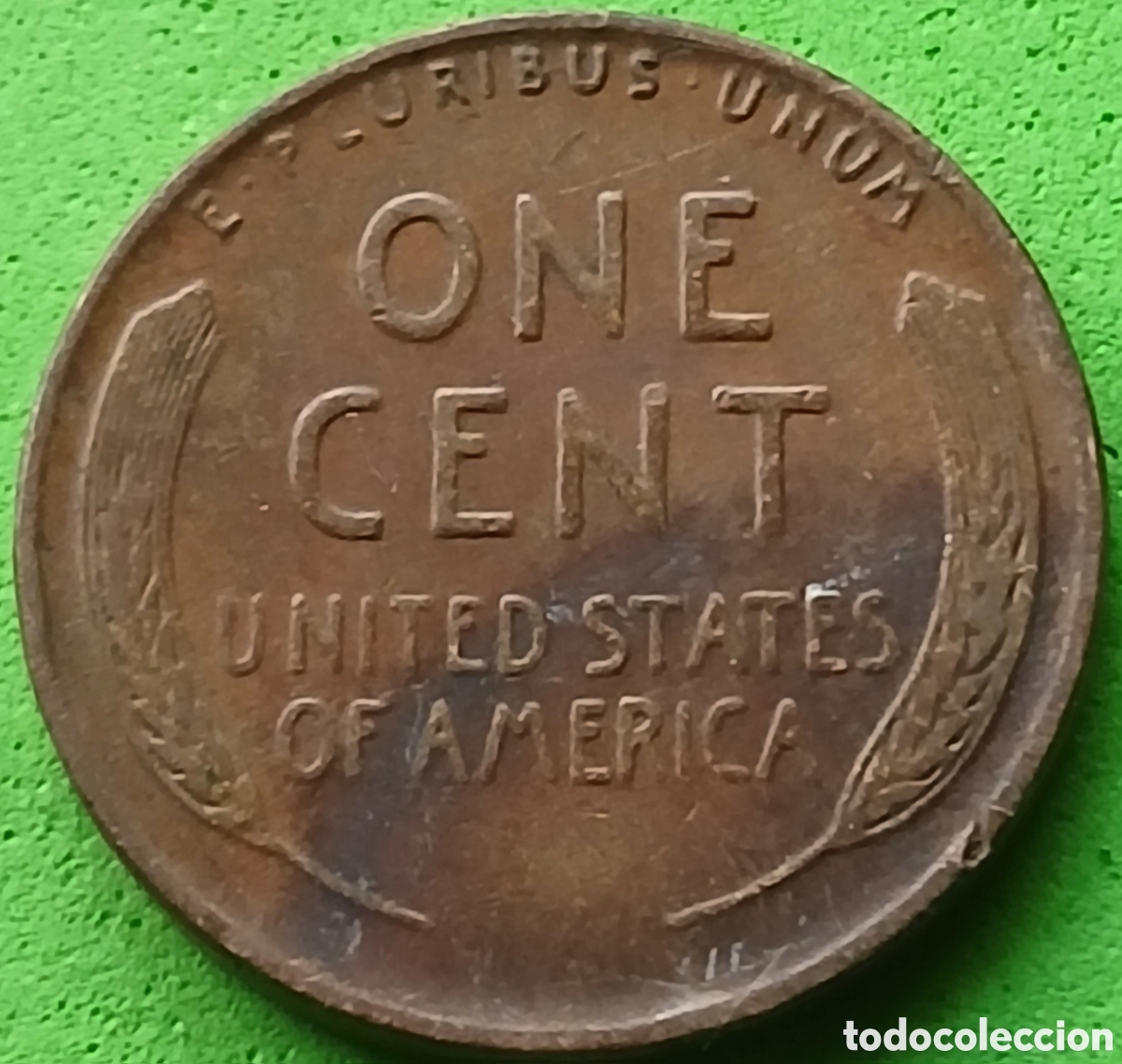 Monedas antiguas de Am&eacute;rica: USA one cent 1941 km#132 sin marca de ceca - Foto 2