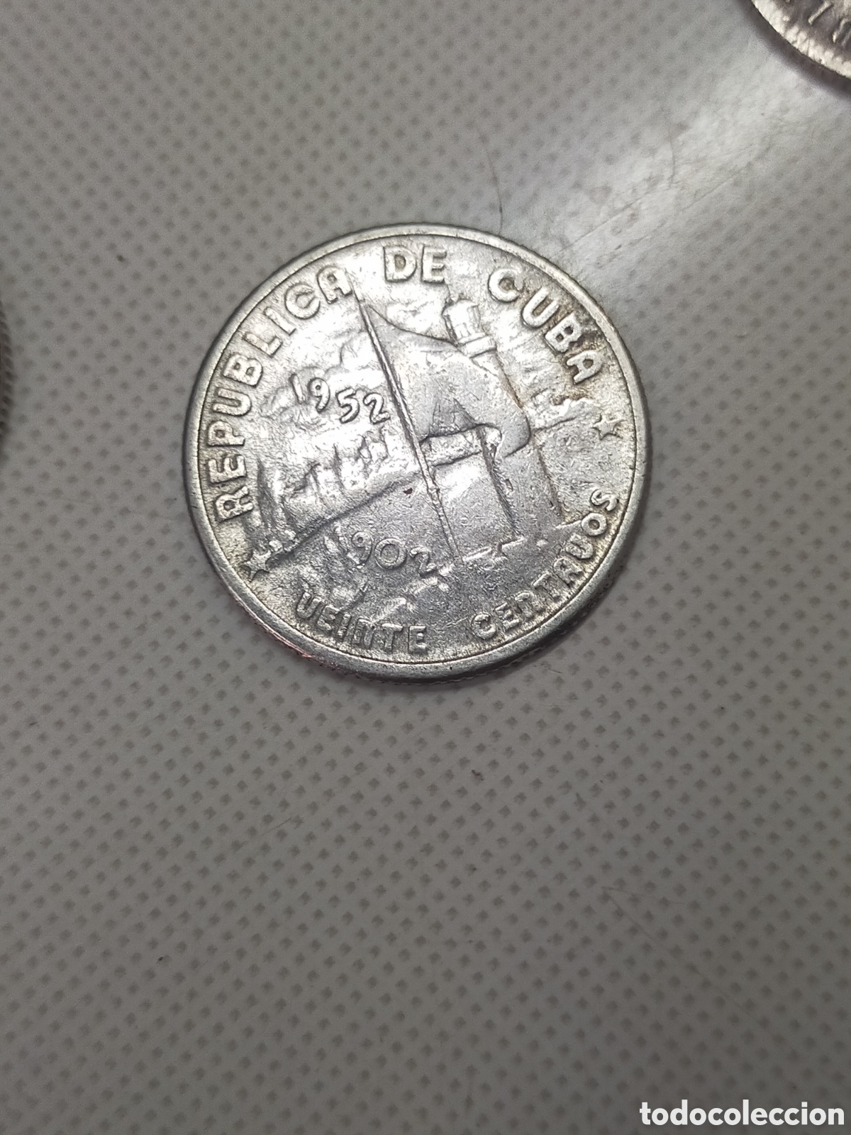 Monedas antiguas de Am&eacute;rica: 7 Monedas plata variadas de Cuba - Foto 10