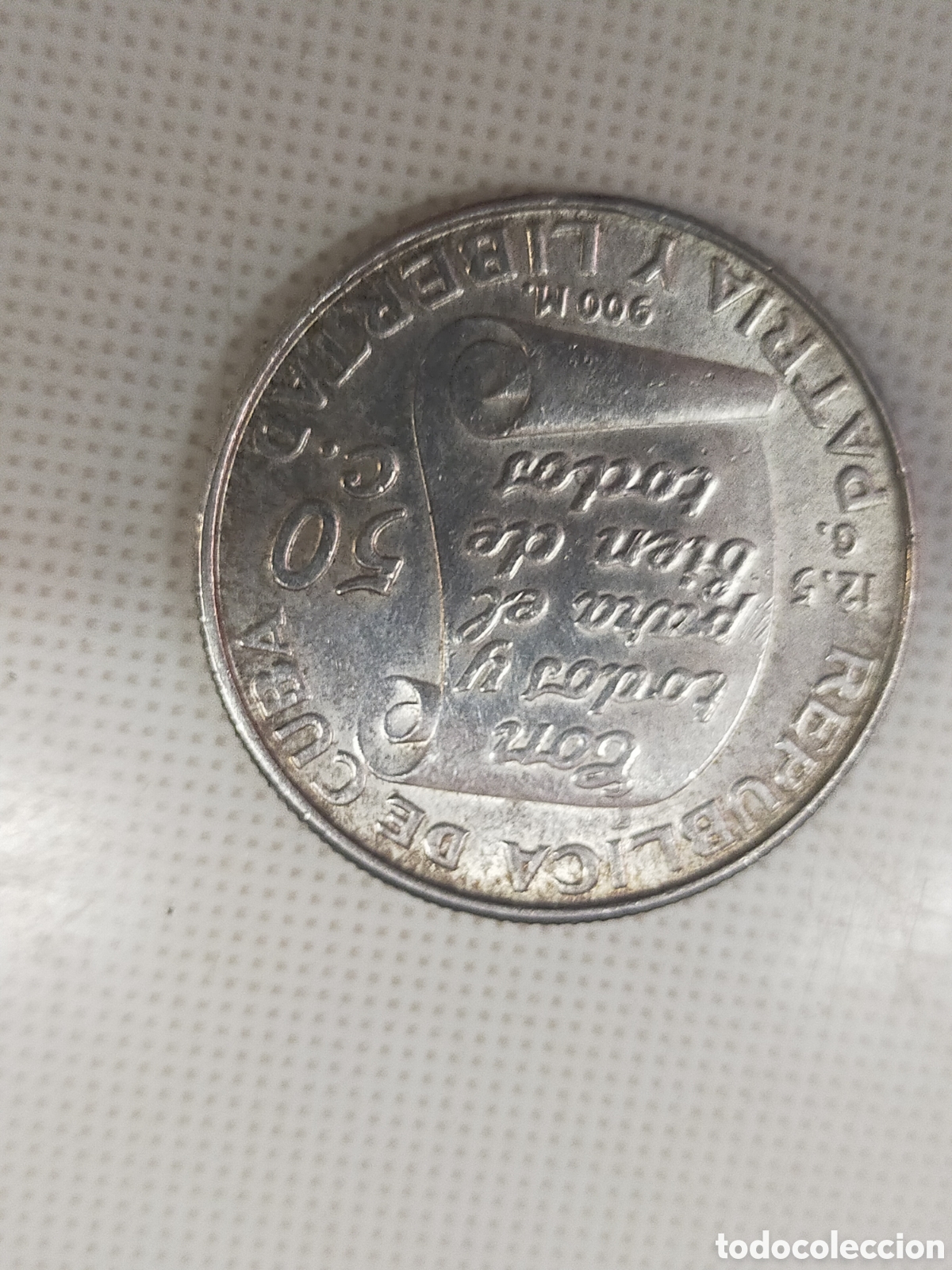 Monedas antiguas de Am&eacute;rica: 7 Monedas plata variadas de Cuba - Foto 16