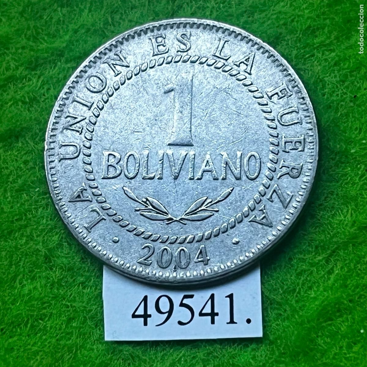 Monete antiche di America: Bolivia 1 boliviano 2004