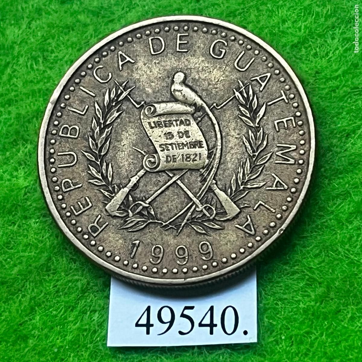 Monete antiche di America: Guatemala 1 quetzal 1999