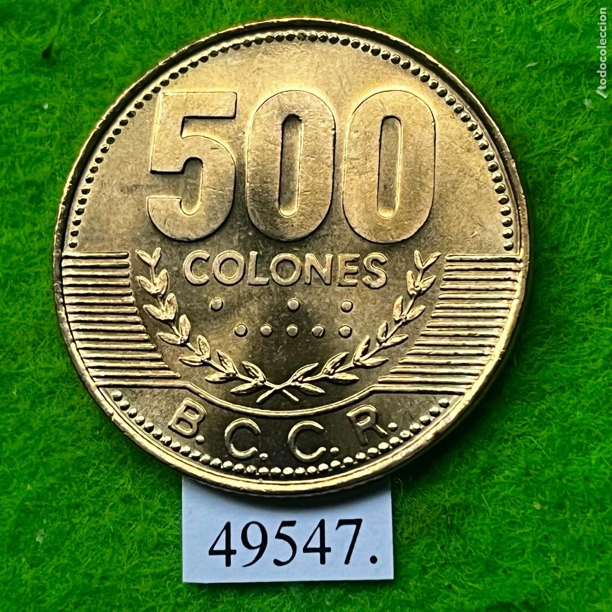 Old Coins of America: Costa Rica 500 colones 2005