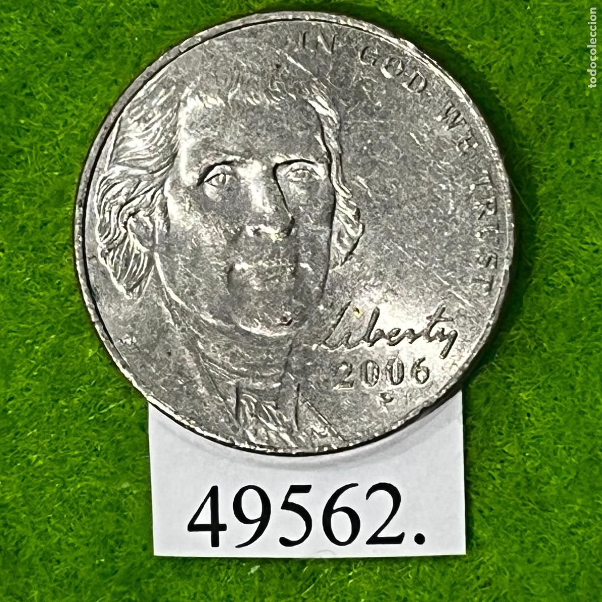 Monedas antiguas de Am&eacute;rica: Estados Unidos de America, 5 centavos, 2006 P, c&eacute;ntimos, USA