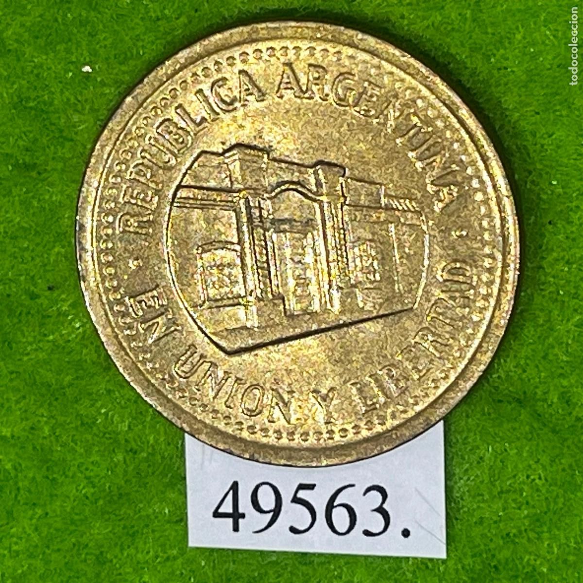 Monedas antiguas de Am&eacute;rica: Argentina 50 centavos 1994 , c&eacute;ntimos