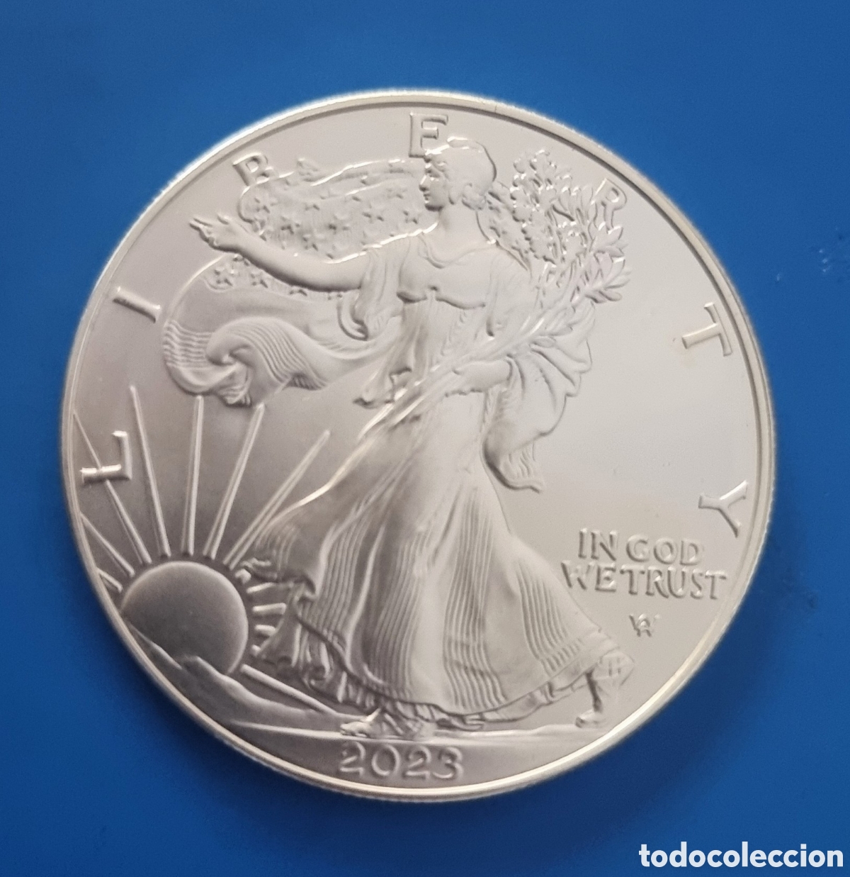 Monnaies anciennes d'Am&eacute;rique: AMERICAN EAGLE del 2023 de 1 OZ. PLATA .999