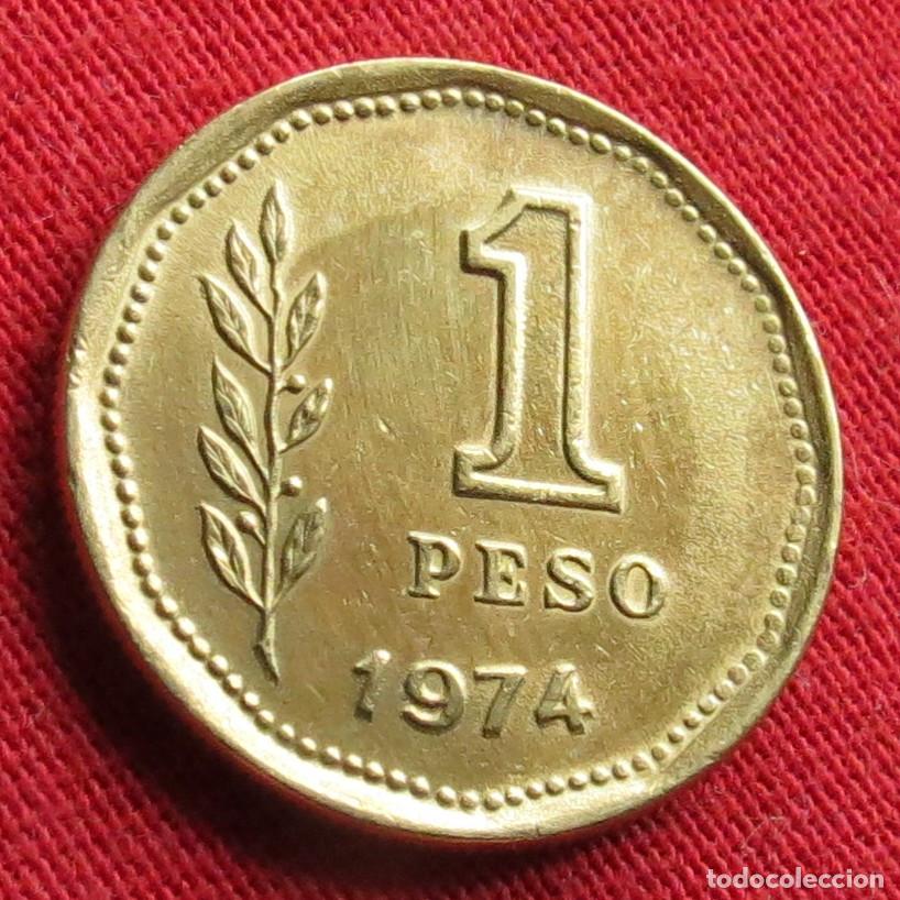 Monete antiche di America: Argentina 1 peso 1974