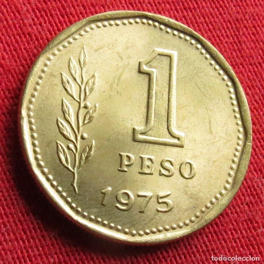 Monete antiche di America: Argentina 1 peso 1975