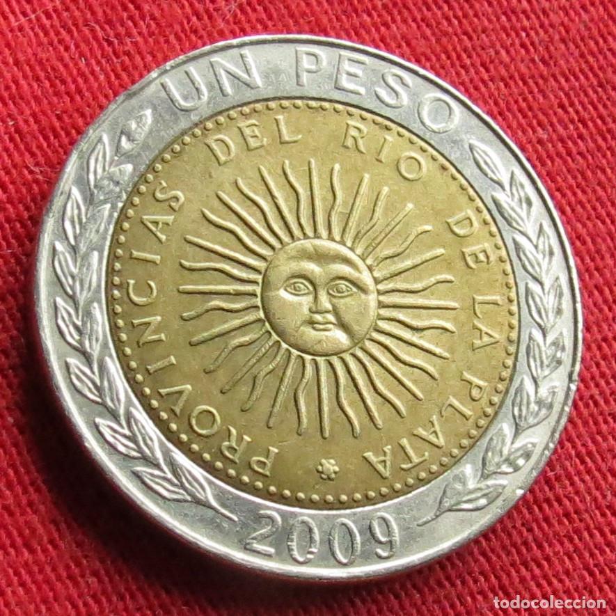 Monete antiche di America: Argentina 1 peso 2009