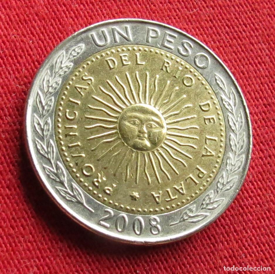 Monete antiche di America: Argentina 1 peso 2008
