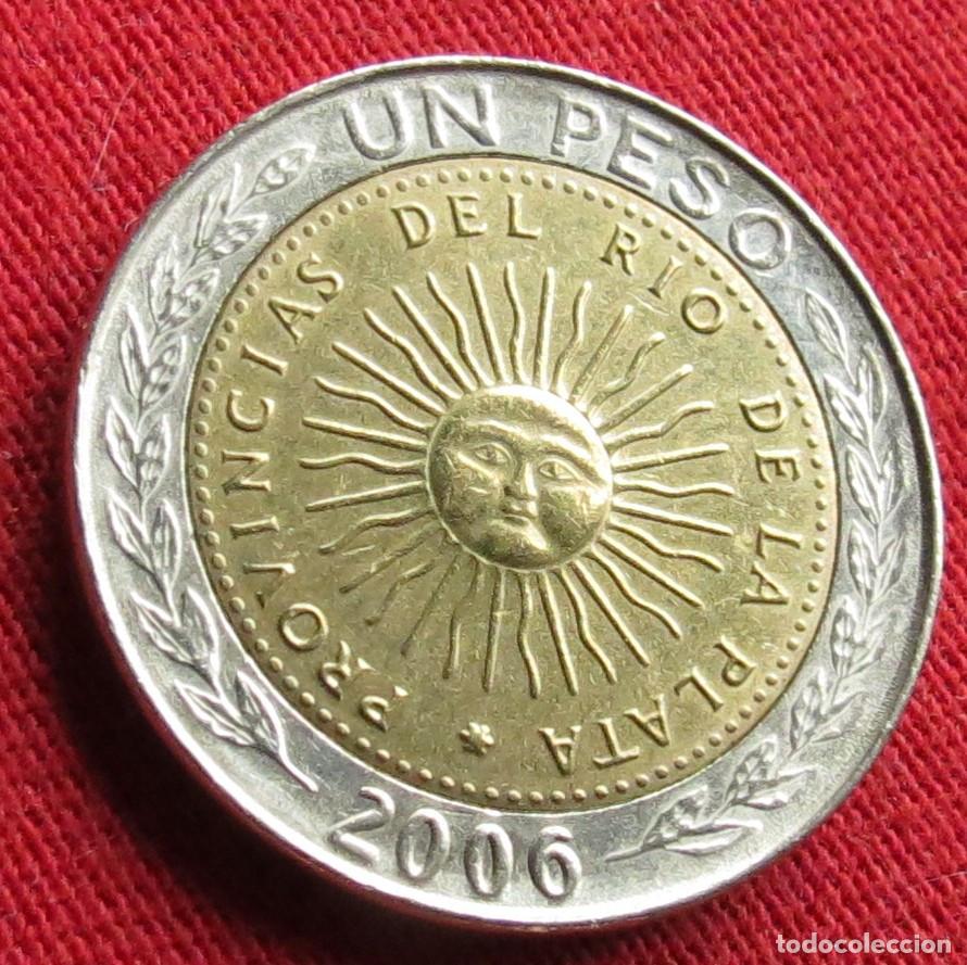 Monete antiche di America: Argentina 1 peso 2006