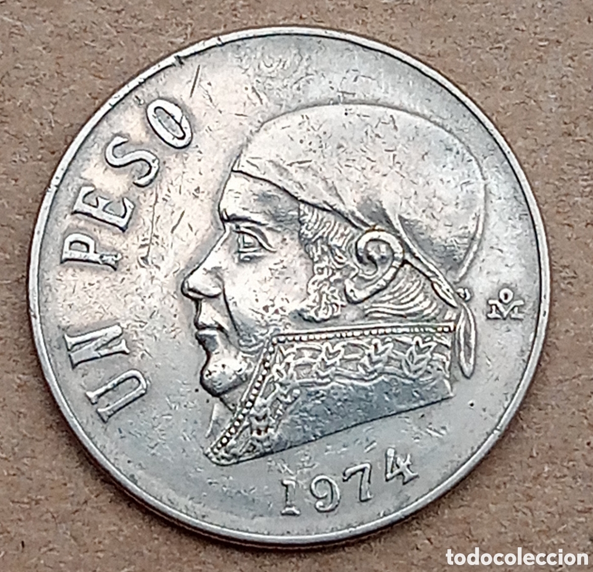 Alte M&uuml;nzen aus Amerika: M&eacute;xico - 1 Peso 1974 - Bc