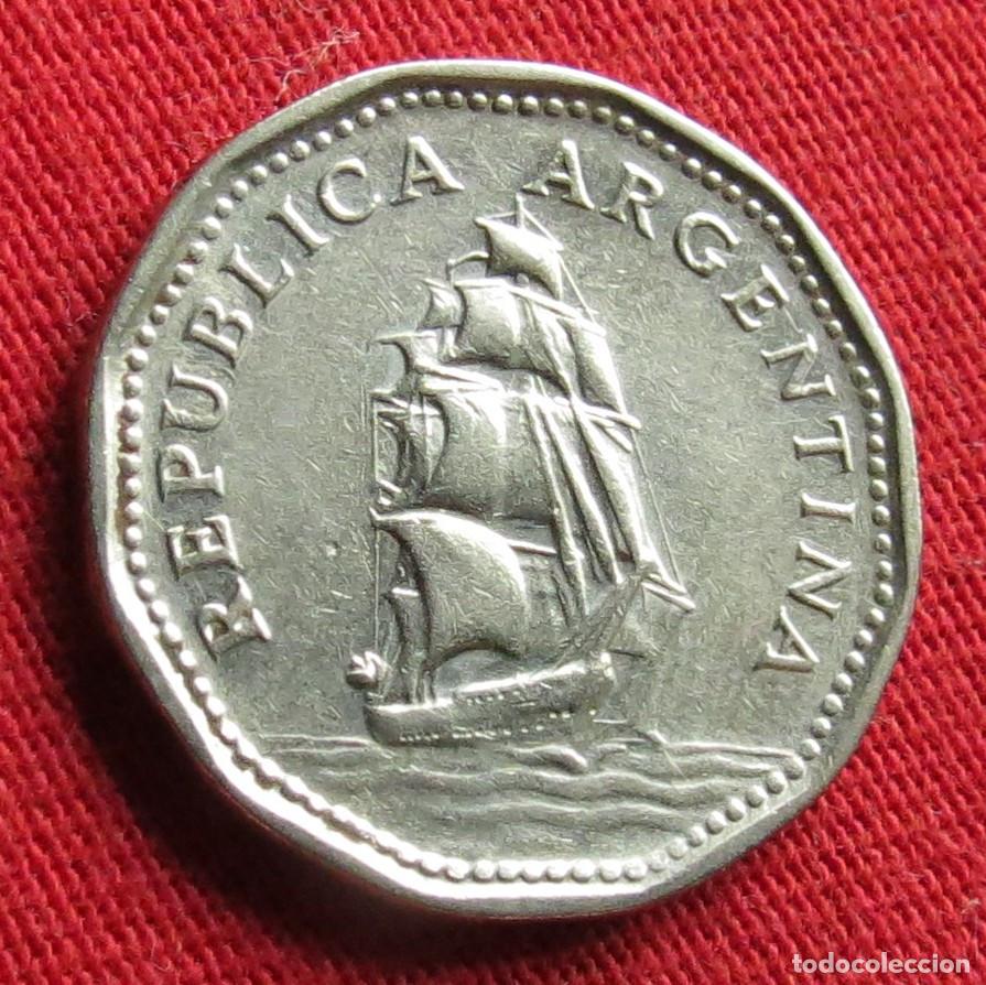 Monete antiche di America: Argentina 5 pesos 1962