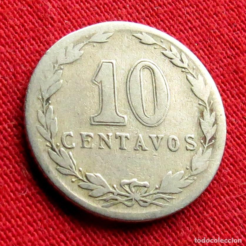 Monedas antiguas de Am&eacute;rica: Argentina 10 centavos 1921