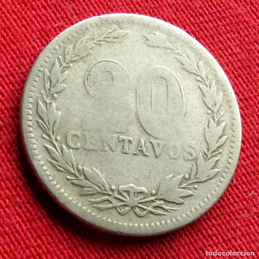 Old Coins of America: Argentina 20 centavos 1928