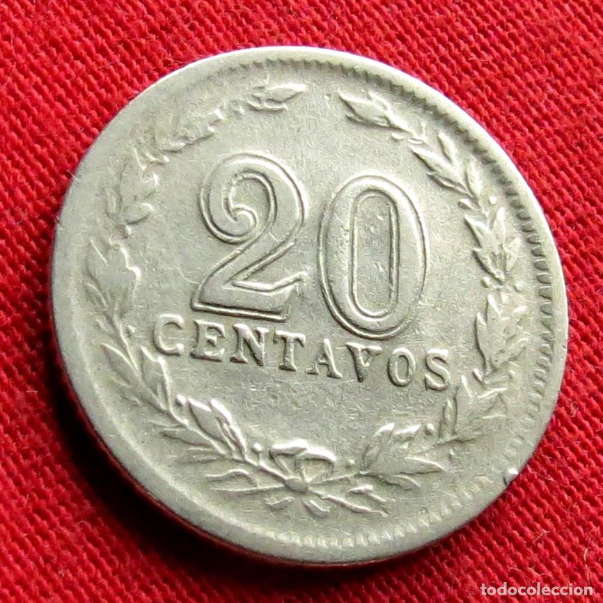 Old Coins of America: Argentina 20 centavos 1930