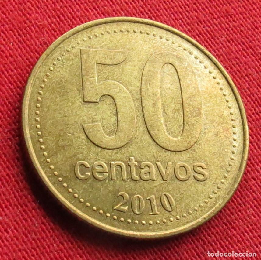 Old Coins of America: Argentina 50 centavos 2010