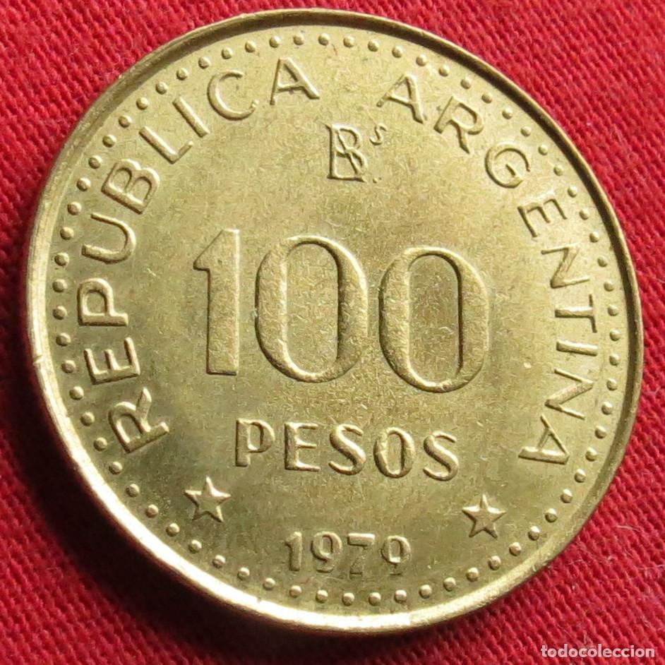 Monedas antiguas de Am&eacute;rica: Argentina 100 pesos 1979