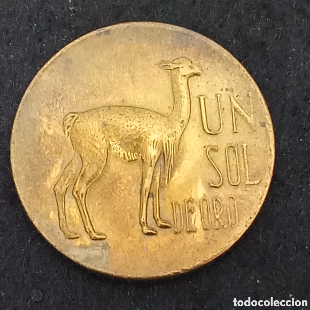 Old Coins of America: Peru 1 sol de oro a&ntilde;o 1970