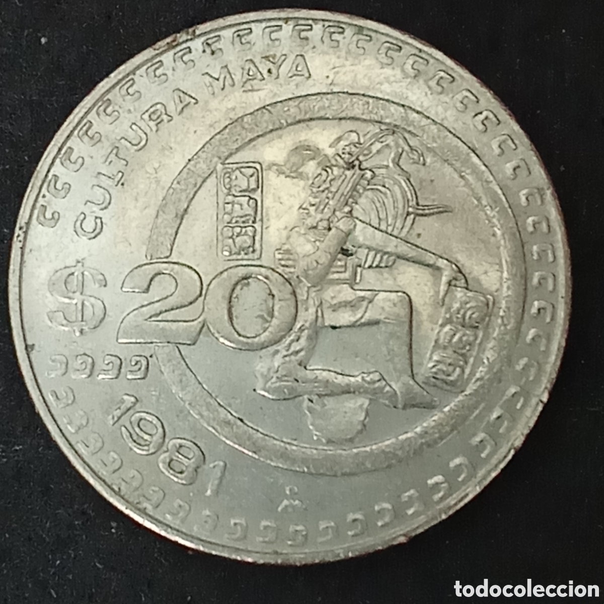 Monedas antiguas de Am&eacute;rica: Mexico 20 pesos a&ntilde;o 1981