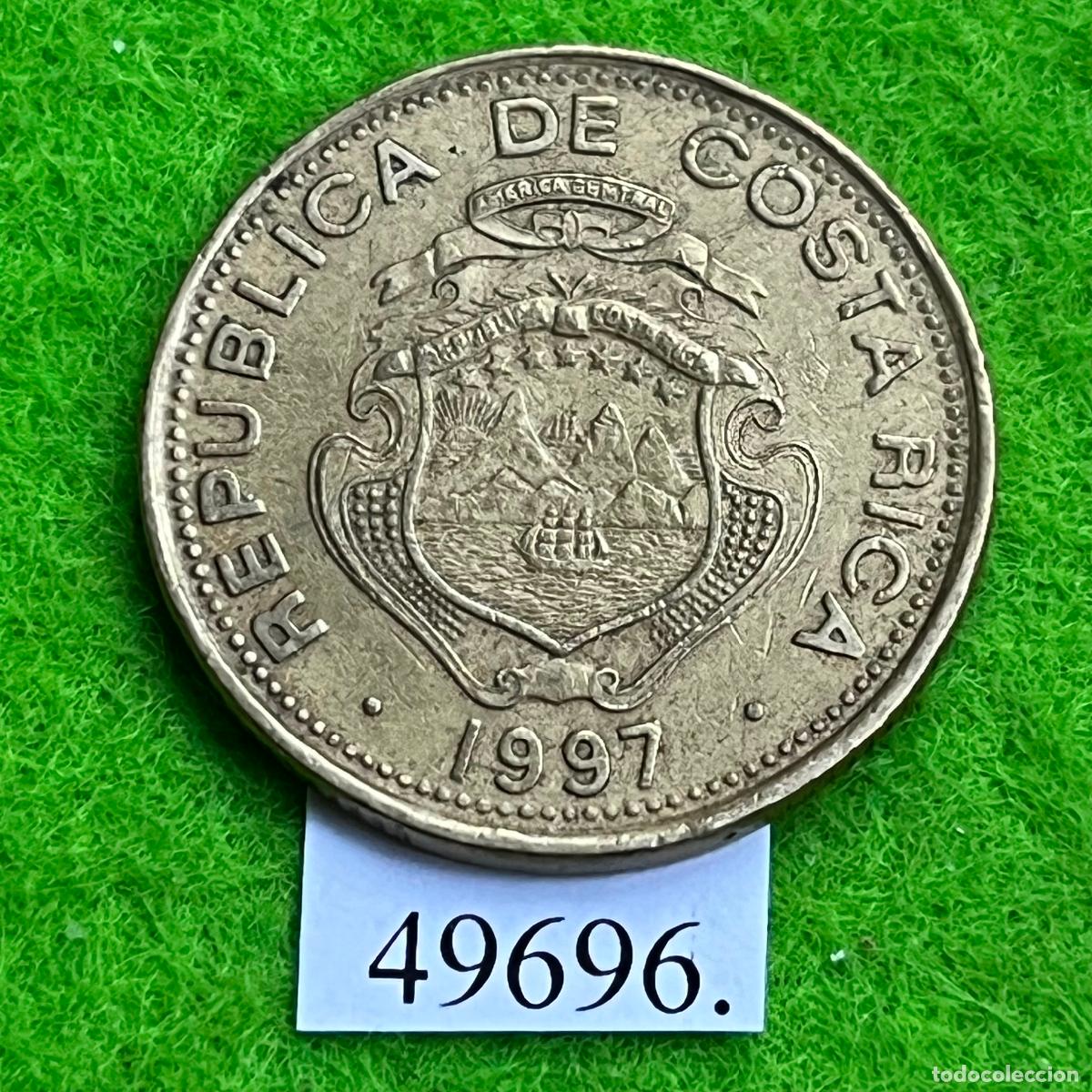 Old Coins of America: Costa Rica 50 colones 1997
