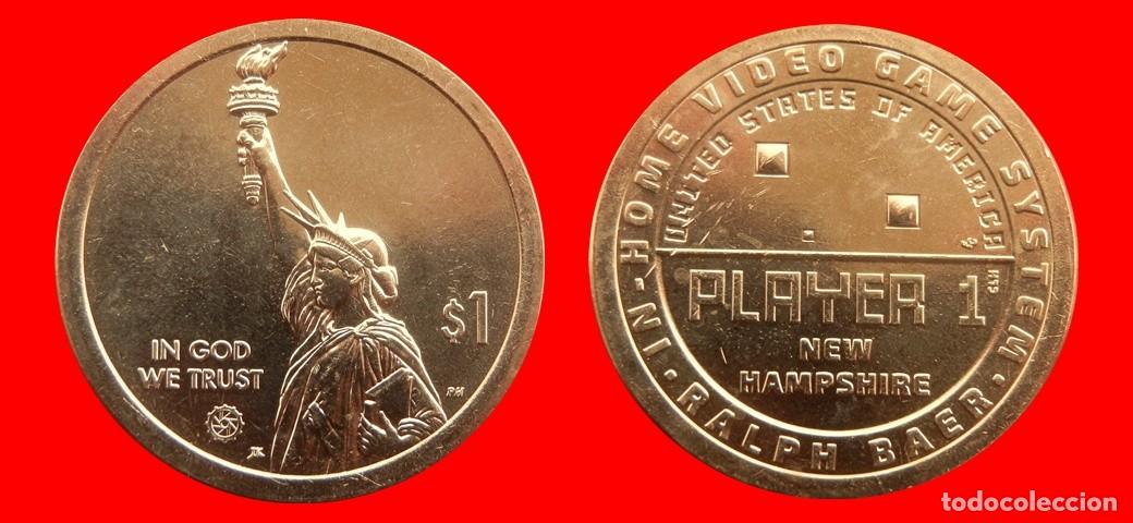 Monedas antiguas de Am&eacute;rica: 1 DOLAR 2021-D NEW HAMPSHIRE SIN CIRCULAR USA-4564SC