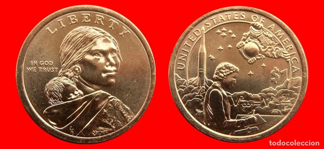 Monedas antiguas de Am&eacute;rica: 1 DOLAR 2019-D NATIVOS PROGRAMA ESPACIAL SIN CIRCULAR USA-4567SC