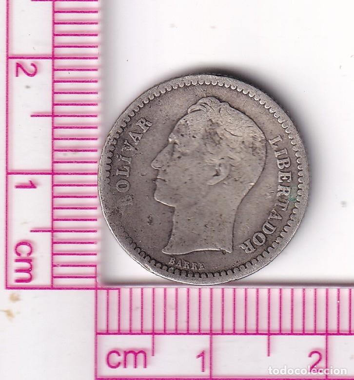 Moedas antigas da Am&eacute;rica: CR0355 MONEDA VENEZUELA 0,25 CTS 1946 PLATA