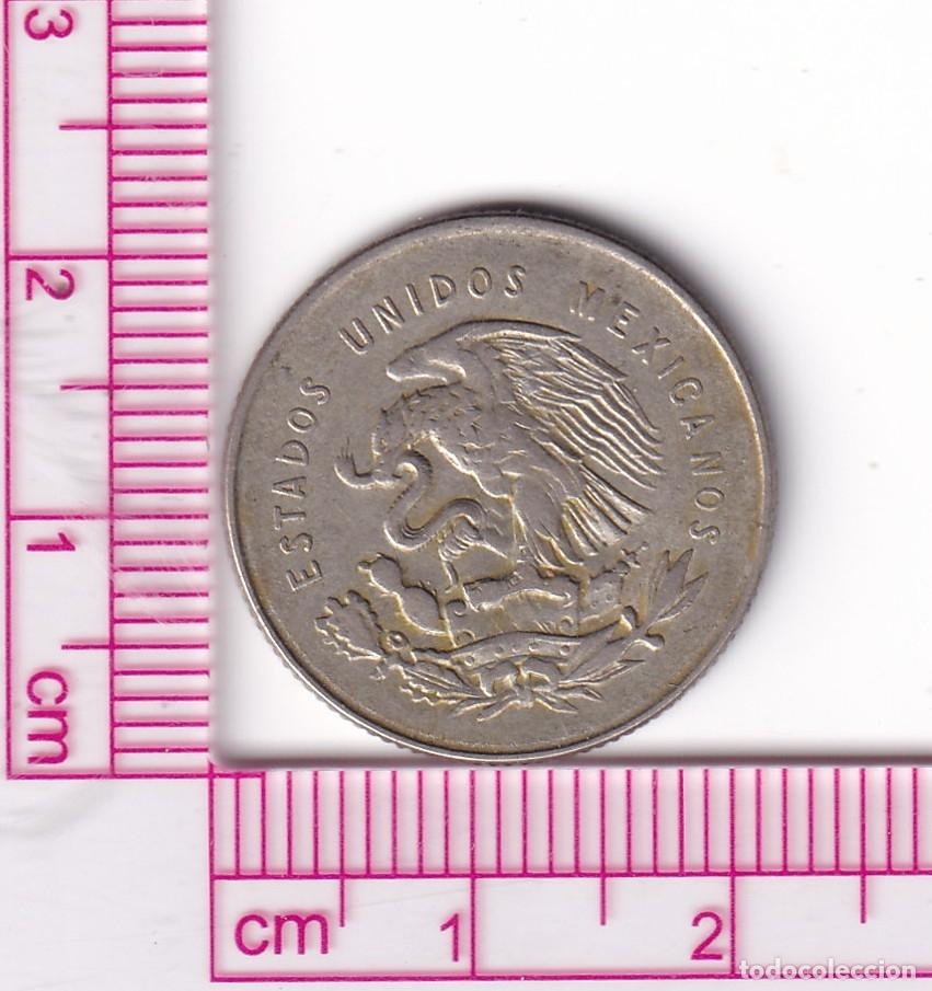 Moedas antigas da Am&eacute;rica: CR4970 MONEDA MEXICO 25 CENTAVOS 1950 PLATA