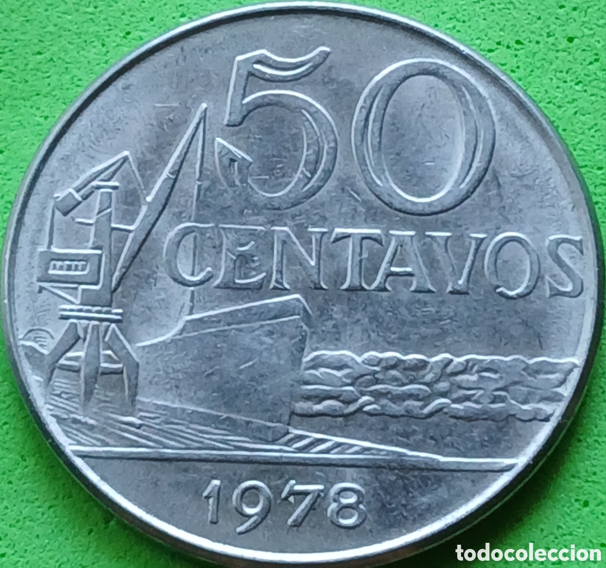 Old Coins of America: Brasil 50 centavos 1978 km#580b
