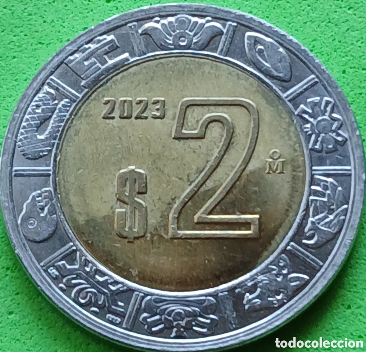 Old Coins of America: M&eacute;xico 2 pesos 2023 km#604