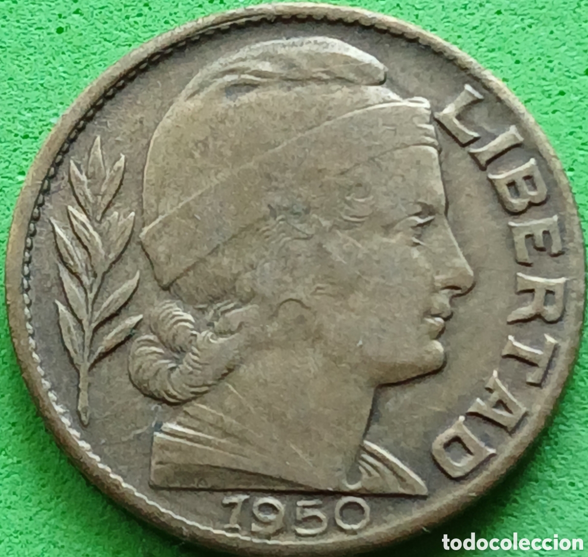 Old Coins of America: Argentina 20 centavos 1950 km#42