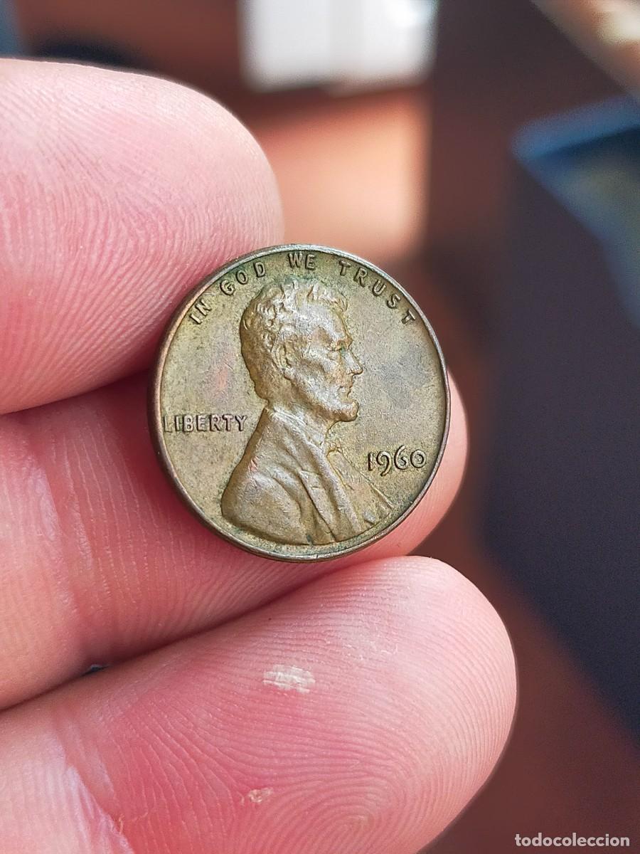Monete antiche di America: MONEDA DE 1 UN CENTAVO CENT 1960 USA ESTADOS UNIDOS AMERICA MUY BUENA CONSERVACION