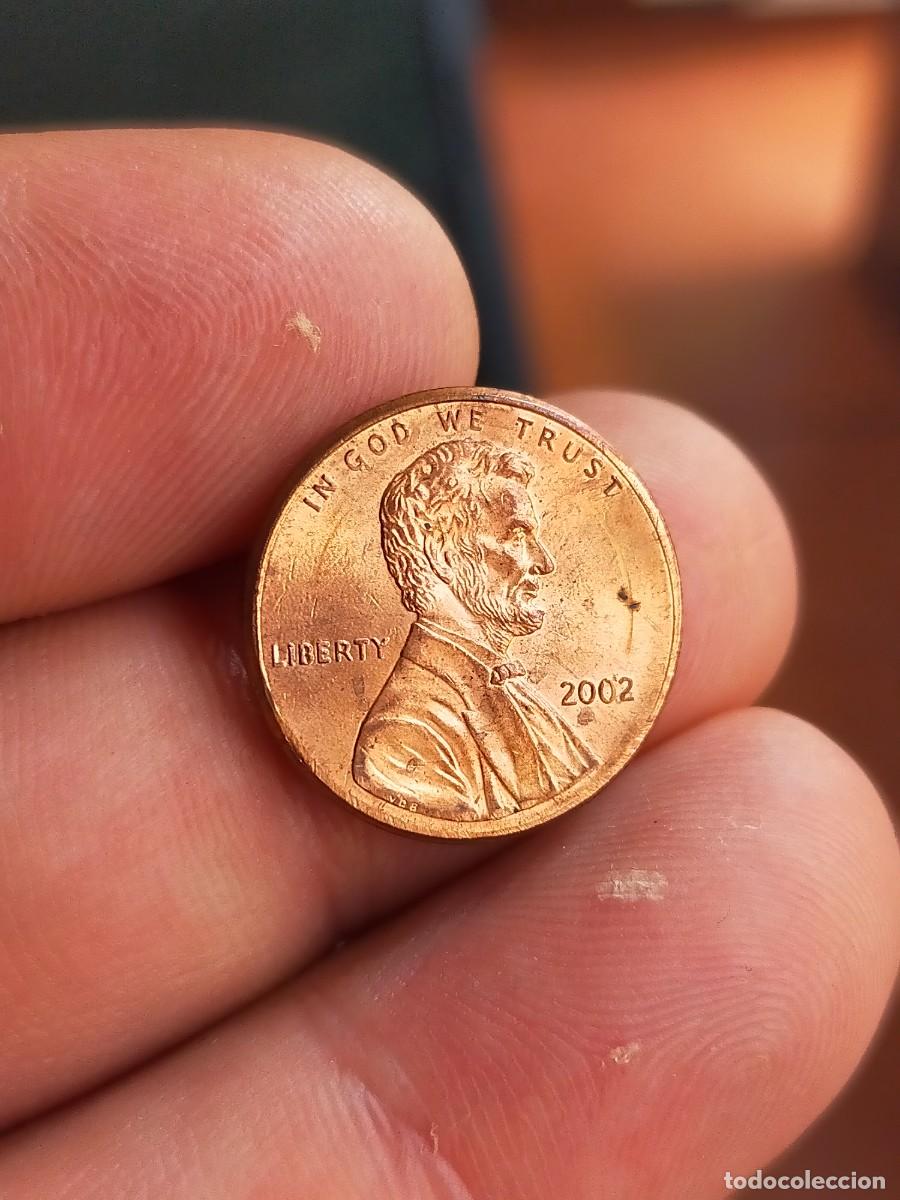 Monete antiche di America: MONEDA DE 1 UN CENTAVO CENT 2002 USA ESTADOS UNIDOS AMERICA MUY BUENA CONSERVACION