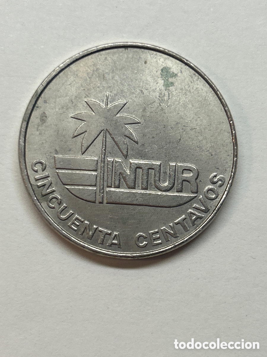 Monedas antiguas de Am&eacute;rica: 50 centavos Intur Cuba 1981. - Foto 1