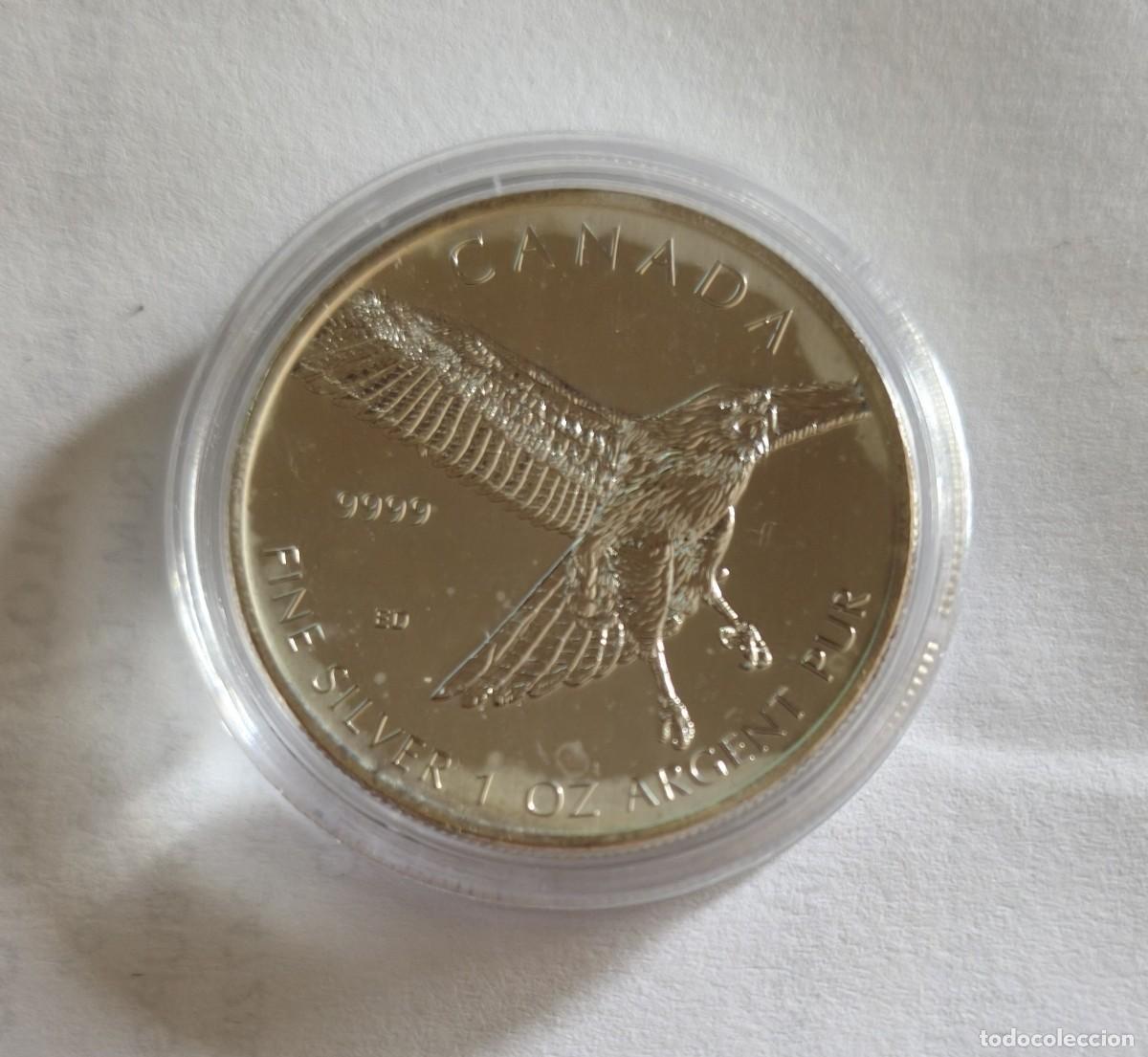 Monedas antiguas de Am&eacute;rica: CANAD&Aacute;. 5 DOLARES 2015. 1 Oz. PLATA.
