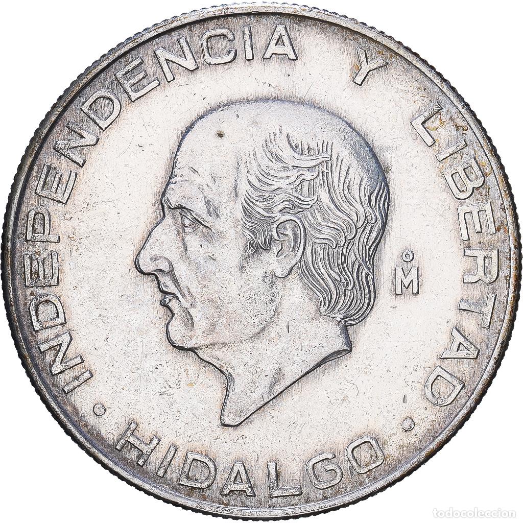 Alte M&uuml;nzen aus Amerika: [#1547653] M&eacute;xico, 5 Pesos, 1955, Mexico City, Plata, MBC+, KM:469