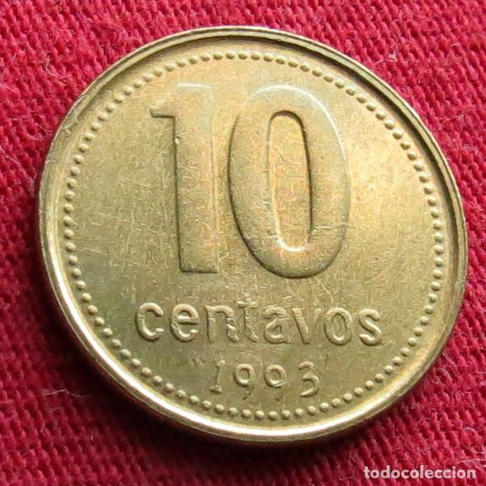 Monedas antiguas de Am&eacute;rica: Argentina 10 centavos 1993 - Foto 1