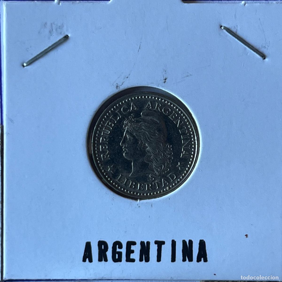 Monedas antiguas de Am&eacute;rica: N&ordm; 0032 ARGENTINA 10 CENTAVOS 1958 KM# 54