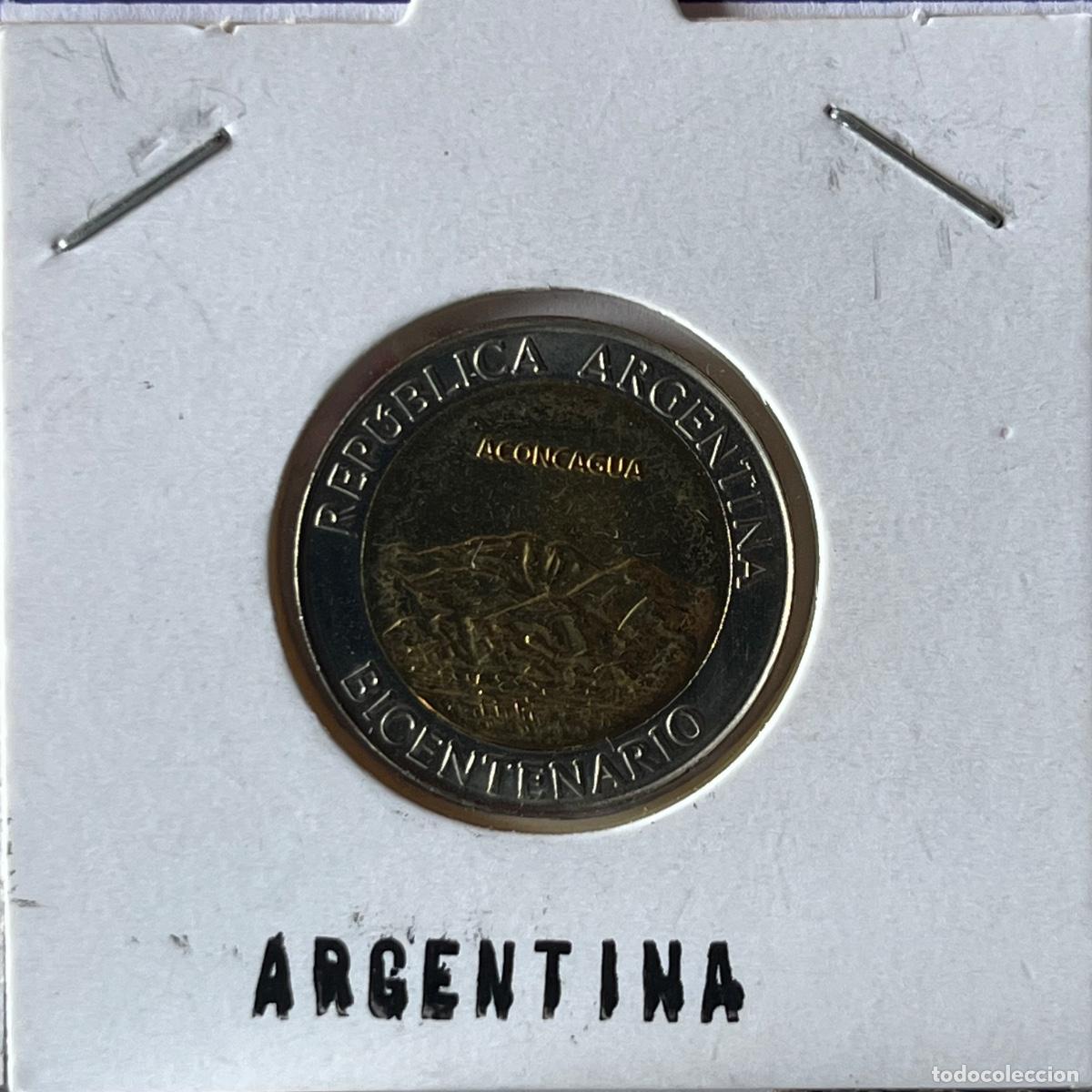 Monedas antiguas de Am&eacute;rica: N&ordm; 0069 ARGENTINA 1 PESOS 2010 KM# 157