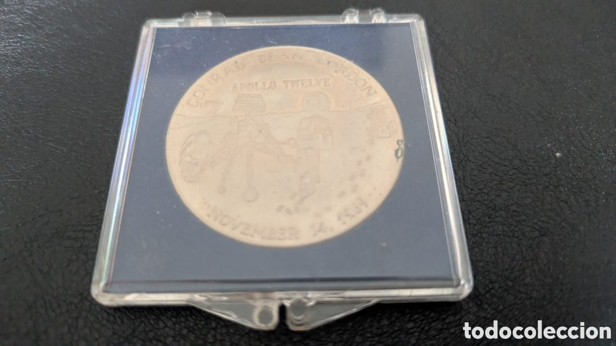 Monedas antiguas de Am&eacute;rica: Apollo 12 Conrado Bean Gordon November 14 1969