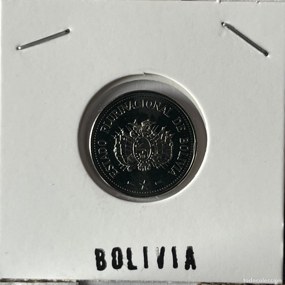 Monedas antiguas de Am&eacute;rica: N&ordm; 0118 BOLIVIA 10 CENTAVOS 2017 KM# UC2