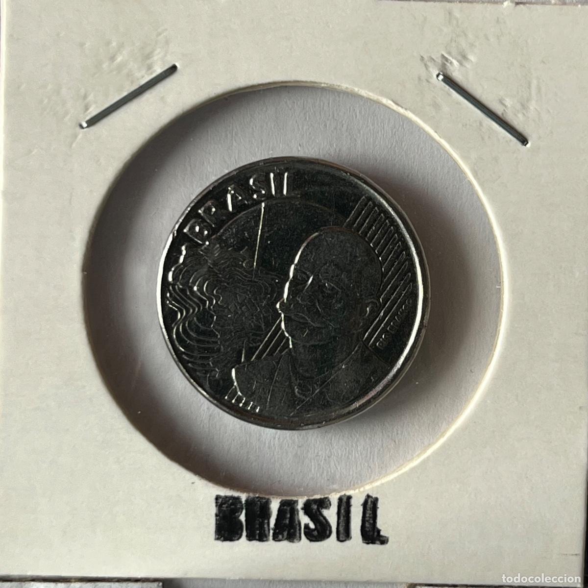 Monedas antiguas de Am&eacute;rica: N&ordm; 0123 BRASIL 50 CENTAVOS 2002 KM# 651.a